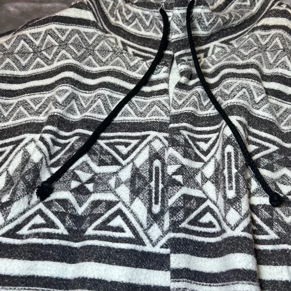 Vintage Bridge Gate Womens Size 3X Geometric Print Cardigan Sweater Aztec Cozy - Picture 13 of 13